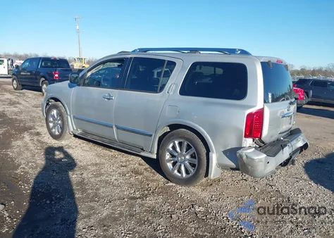 2008 Infiniti Qx56 z USA, uszkodzony, nr VIN 5N3AA08C58N914214
